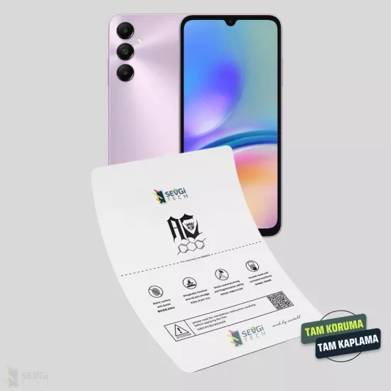 Samsung A05S Ekran Koruyucu | Özel Kesim TPU Nano