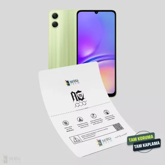 Samsung A05 Ekran Koruyucu | Özel Kesim TPU Nano