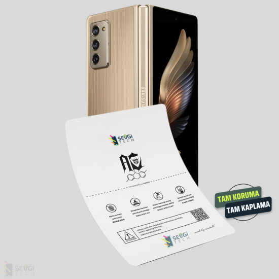 Samsung W21 5G | Özel Kesim Katlanabilir TPU Nano