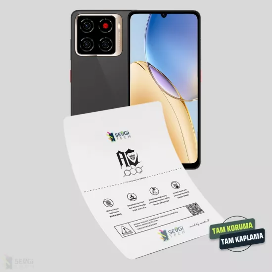 ZTE Blade A56 Ekran Koruyucu | Özel Kesim TPU Nano