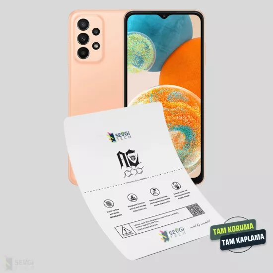 Samsung A23 5G Ekran Koruyucu | Özel Kesim TPU Nano