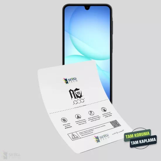 Samsung A17 5G Ekran Koruyucu | Özel Kesim TPU Nano