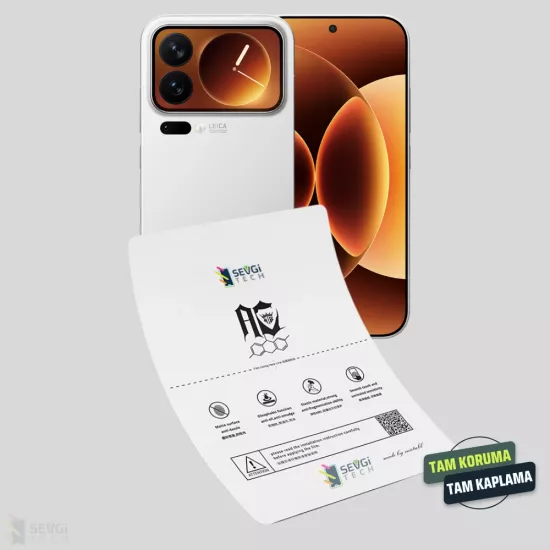 Xiaomi 17 Pro Ekran Koruyucu | Özel Kesim TPU Nano