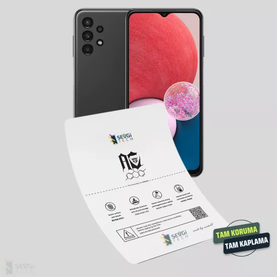 Samsung A13 Ekran Koruyucu | Özel Kesim TPU Nano