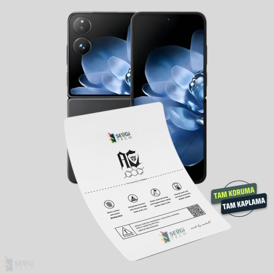 Xiaomi Mix Flip | Özel Kesim Katlanabilir TPU Nano