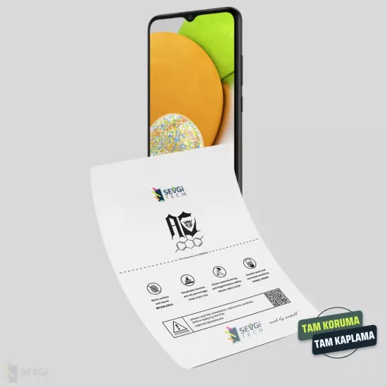 Samsung A03 Core Ekran Koruyucu | Özel Kesim TPU Nano