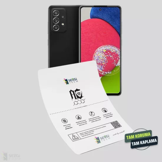 Samsung A52s 5G Ekran Koruyucu | Özel Kesim TPU Nano