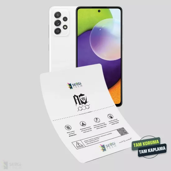 Samsung A72 Ekran Koruyucu | Özel Kesim TPU Nano