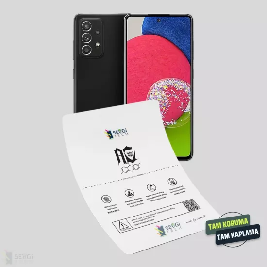 Samsung A52 5G Ekran Koruyucu | Özel Kesim TPU Nano