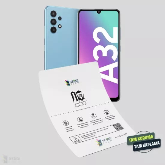 Samsung A32 4G Ekran Koruyucu | Özel Kesim TPU Nano