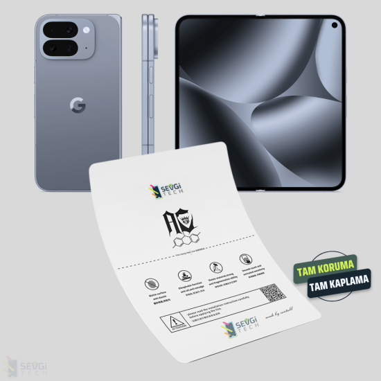 Google Pixel 10 Pro Fold | Özel Kesim Katlanabilir TPU Nano