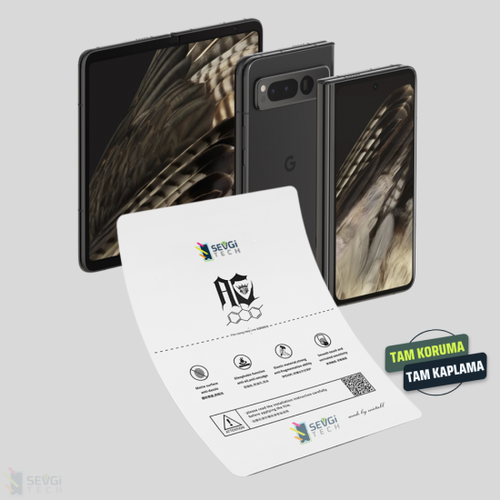 Google Pixel Fold | Özel Kesim Katlanabilir TPU Nano