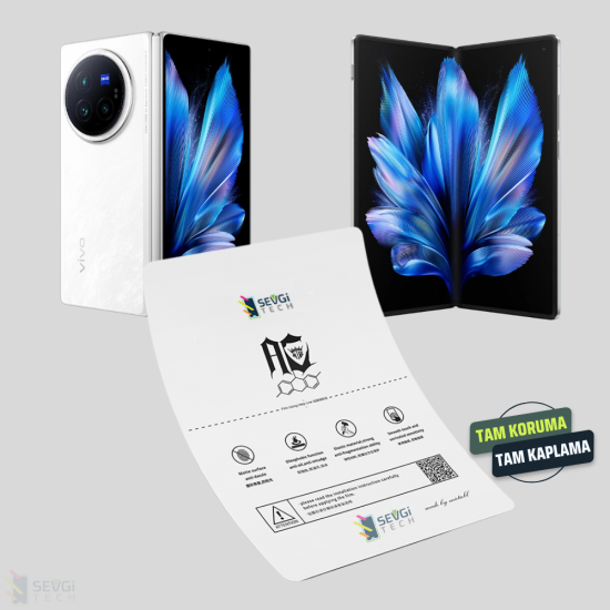Vivo X Fold 3 Pro | Özel Kesim Katlanabilir TPU Nano