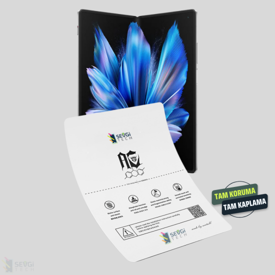 Vivo X Fold 3 | Özel Kesim Katlanabilir TPU Nano