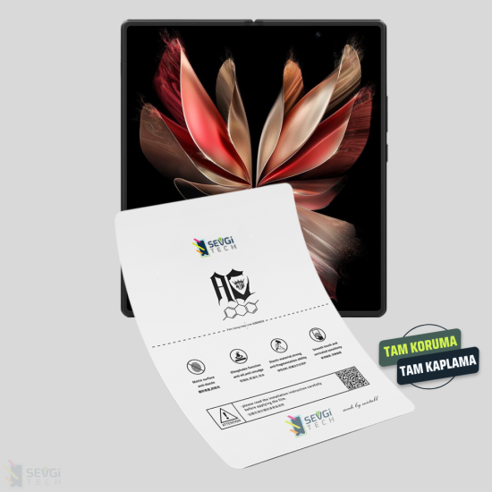 Vivo X Fold 2 | Özel Kesim Katlanabilir TPU Nano