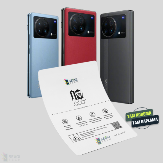 Vivo X Fold Plus | Özel Kesim Katlanabilir TPU Nano
