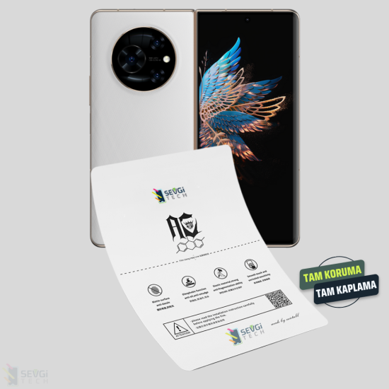 Tecno Phantom V Fold | Özel Kesim Katlanabilir TPU Nano