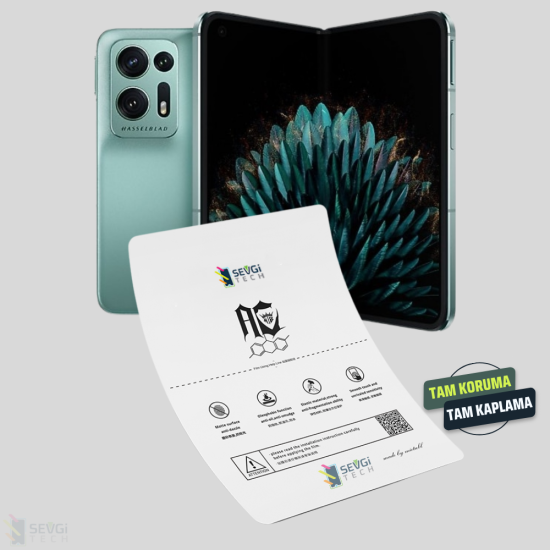 Oppo Find N2 | Özel Kesim Katlanabilir TPU Nano