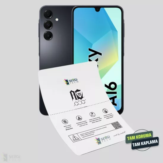 Samsung A16 4G Ekran Koruyucu | Özel Kesim TPU Nano