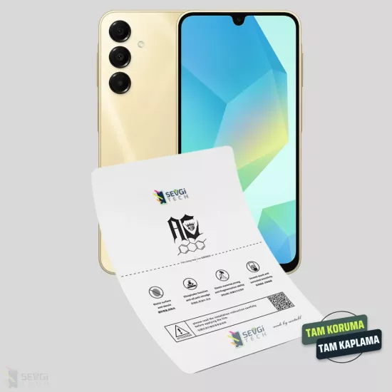 Samsung A16 5G Ekran Koruyucu | Özel Kesim TPU Nano